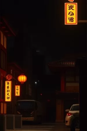 《雪落无声》海报，雪原上一行延伸至远方的脚印